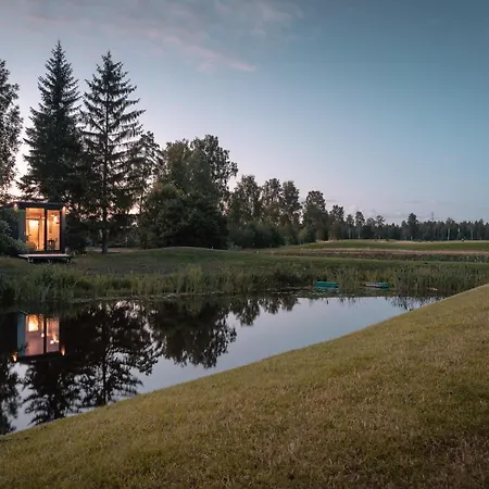 Horská chata Unique & New Tiny House Getaway At Rae Golf Course Patika (Harju)